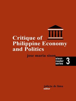cover image of Critique of Philippine Economy and Politics